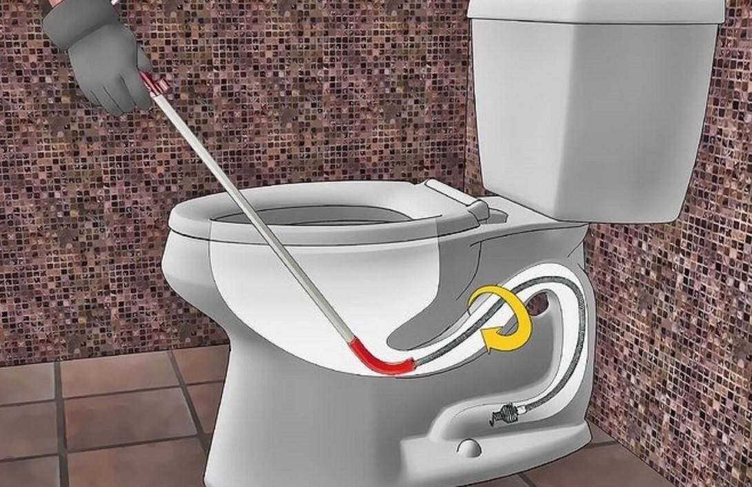 sửa bồn cầu bị nghẹt, xả không xuống 
